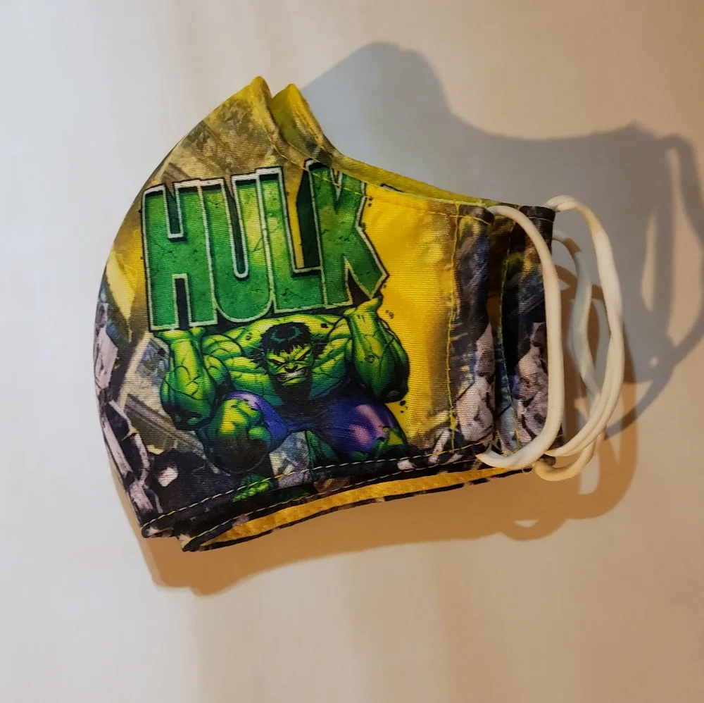 Incredible Hulk Kids Face Mask